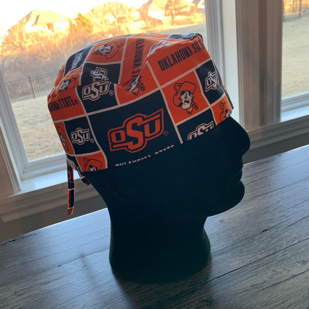 Men’s tie back scrub cap